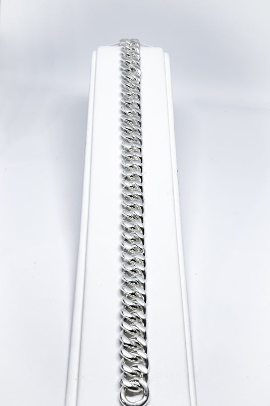 Cuban Chain Sterling Silver - Bracelet